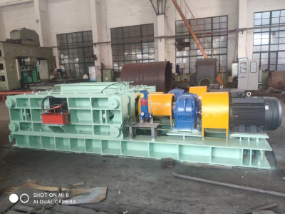 Hydraulic two-tooth roller crusher 500×1500 mm